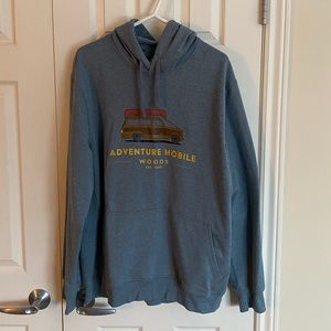 Mens Woods “Adventure Mobile” Hoodie, XXL